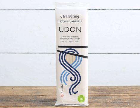 Udon Noodles, Organic, Clearspring (200g)