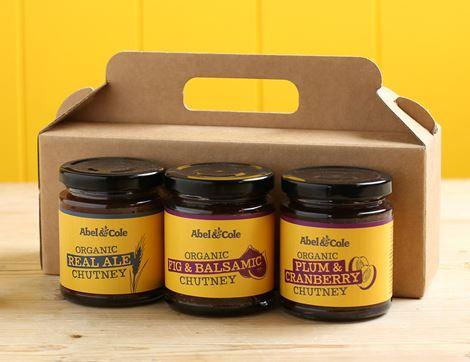 The Festive Chutney Trio Christmas Gift Box