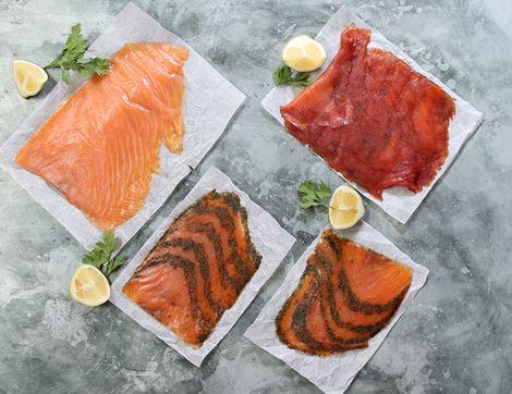 Smoked Salmon Trio