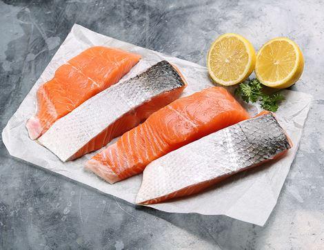 Salmon Fillets, pack of 4