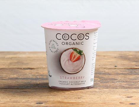 Strawberry Coconut Milk Yogurt Alternative