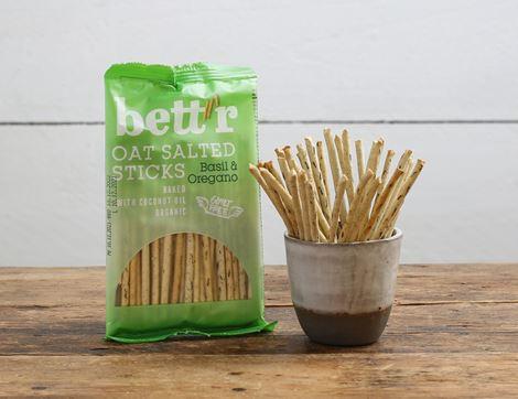 Salted Oat Sticks with Basil & Oregano