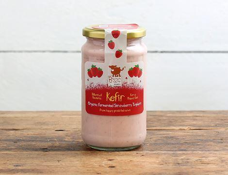 Strawberry Kefir Yogurt