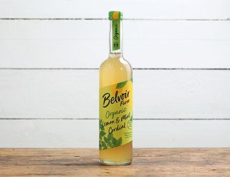 Lemon & Mint Cordial, Returnable Bottle