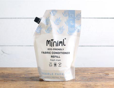 Fresh Linen Fabric Conditioner, Reusable Refill Pouch