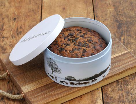 Christmas Cake In A Tin