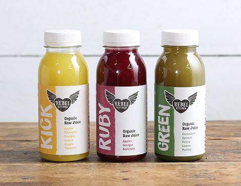 Rebel Kitchen Juice Bundle (Cucumber, Pineapple & Beetroot)