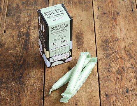 Tampons with Eco-Applicator, Medium, Organic Cotton