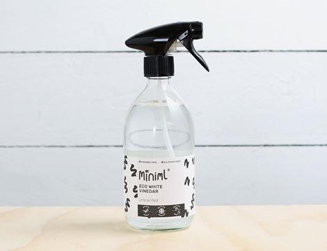 White Cleaning Vinegar, Glass Spray Bottle