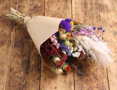 British Dried Flower Bouquet