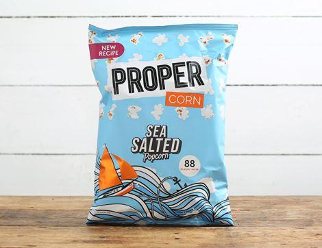 Sea Salted Popcorn, B Corp, Non-Organic