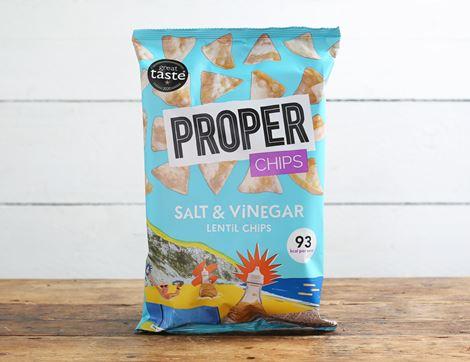 Salt & Vinegar Lentil Chips, B Corp, Non-Organic