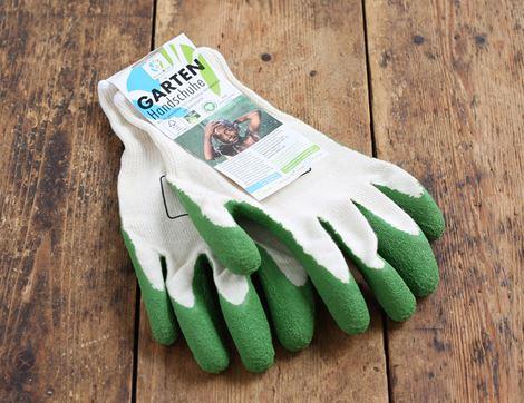 Gardening Gloves, Organic Cotton & Fairly Traded Rubber