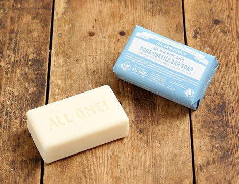 Castile Soap Bar, Baby Unscented