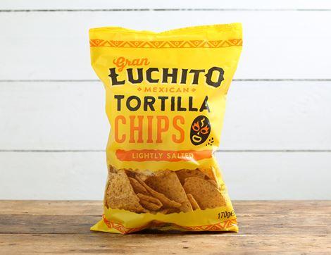 Lightly Salted Tortilla Chips, B Corp, Non-Organic