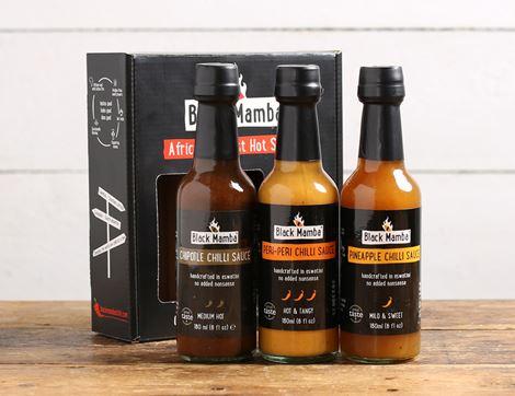 Africa’s Chilli Venom Hot Sauce Gift Set, Non-Organic