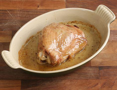 Slow Cooked Confit Turkey Thigh, High Welfare, Non-Organic