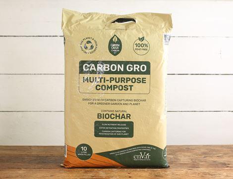 Carbon Gro Multi-Purpose Biochar Compost, 100% Peat Free