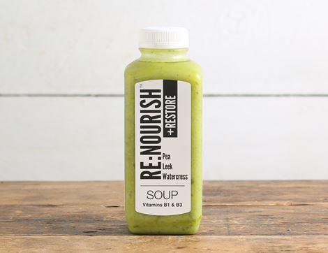 Restore Soup, Pea, Leek & Watercress, B Corp, Non-Organic