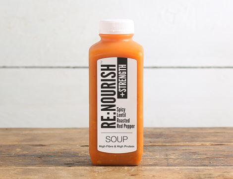 Strength Soup, Spicy Lentil & Roasted Red Pepper, B Corp, Non-Organic