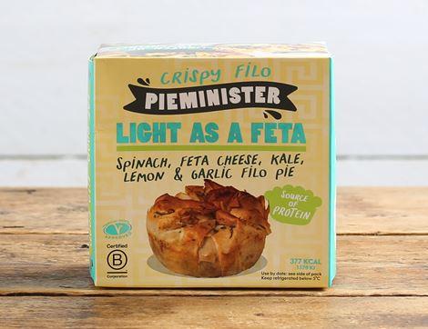 Light As A Feta – Spinach & Feta Filo Pie, B Corp, Non-Organic