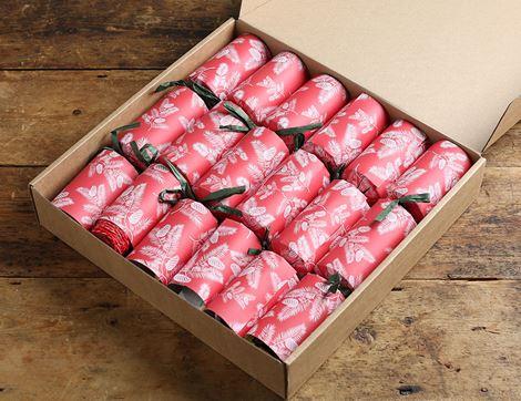 Handmade Christmas Crackers with Sustainable Gifts