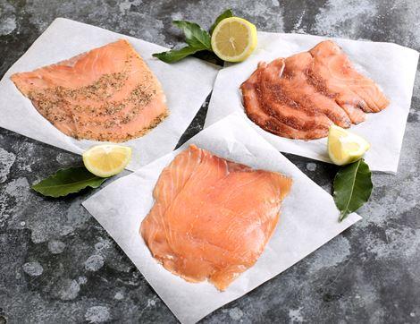 Festive Smoked Salmon Selection