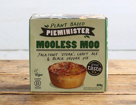 Mooless Moo - Jackfruit ‘Steak’ & Ale Pie, B Corp, Non-Organic