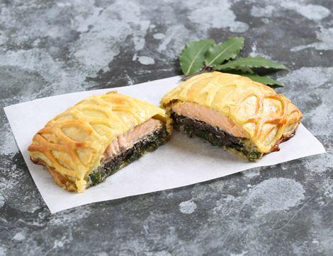 Wild Salmon En Croûte, Non-Organic