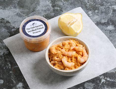 Devilled Potted Wild Prawns, Non-Organic