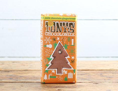 Milk Chocolate Gingerbread Bar, B Corp, Non-Organic