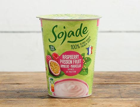 Raspberry & Passion Fruit Soya Yogurt Alternative