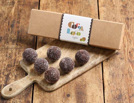 Dark Praline Truffles