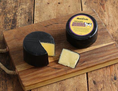 Vintage Cheddar, Black Wax Truckle