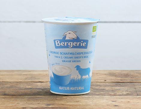 Sheep's Milk Natural Thick & Creamy Yogurt