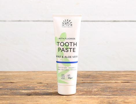 Mint & Aloe Vera Toothpaste, with Fluoride