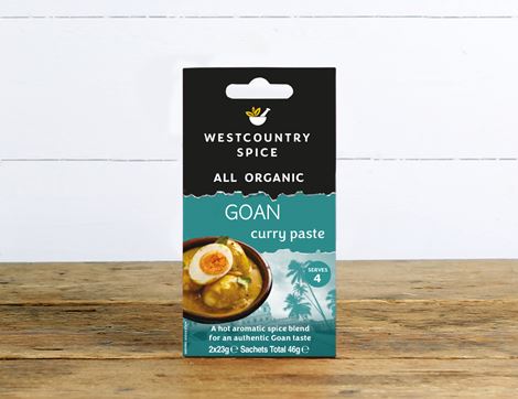 organic goan curry paste westcountry spice