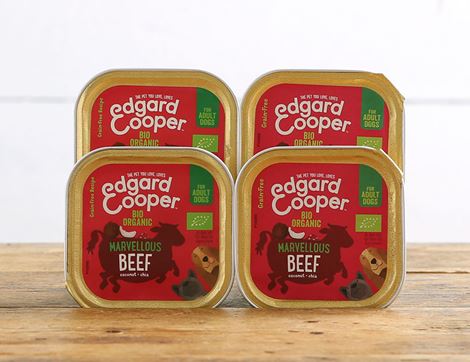 organic beef wet food for dogs 4 pack edgard and cooper