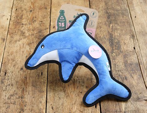 Rough & Tough Dolphin Toy for Dogs, Beco
