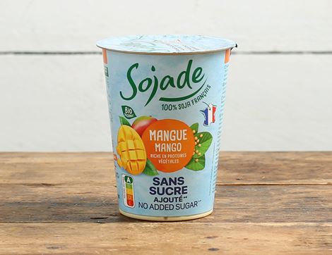 mango soya yogurt alternative no added sugar sojade