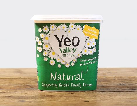 natural yogurt yeo valley
