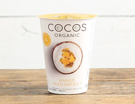 mango & passionfruit coconut milk yogurt alternative cocos