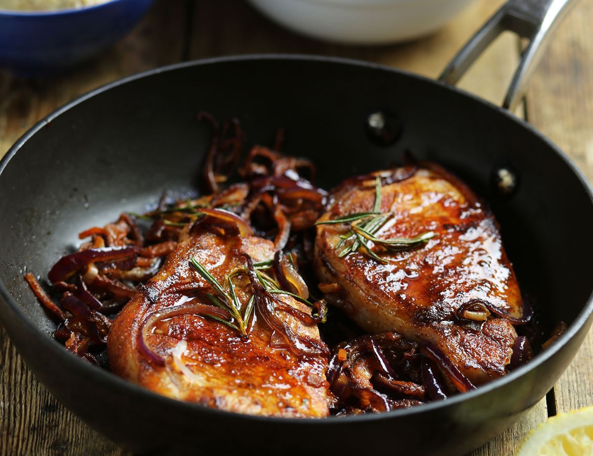 Smoky Spanish Pork With Rosemary Butter Bean Mash Recipe Abel Cole