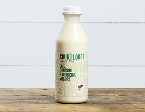 Live Pouring Yogurt, Organic, Court Lodge  (500ml)