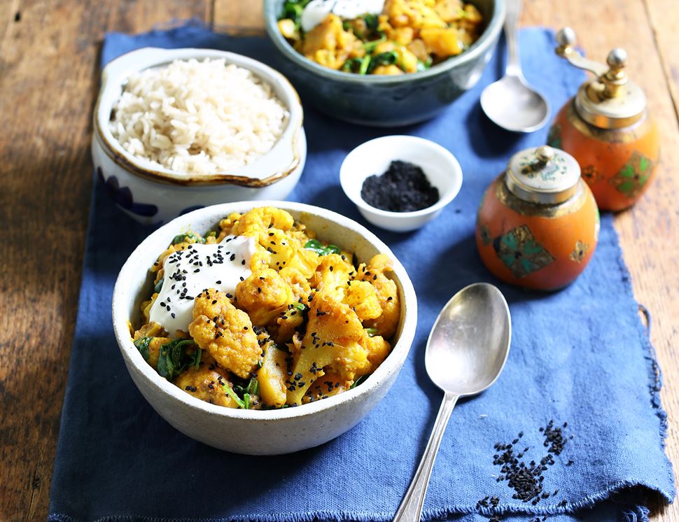 Quick Mild Cauliflower Potato Curry Abel Cole