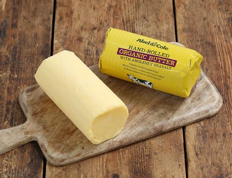 handrolled butter with anglesey sea salt 