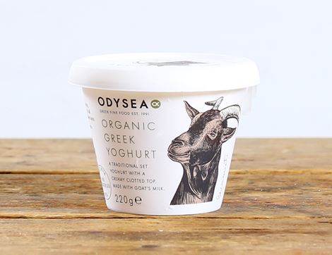Goat's Milk Greek Yogurt, Organic, Odysea (220g)