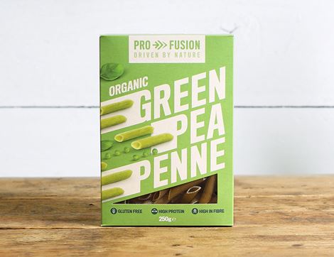 Green Pea Penne Pasta, Organic, Profusion (250g)