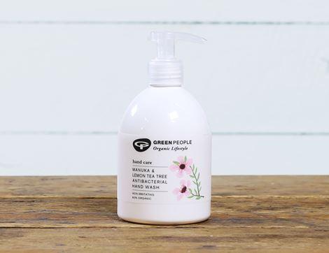 Antibacterial Hand Wash, Manuka & Lemon Tea Tree