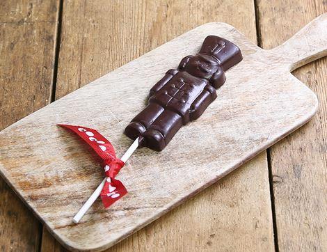 Dark Chocolate Soldier Lolly